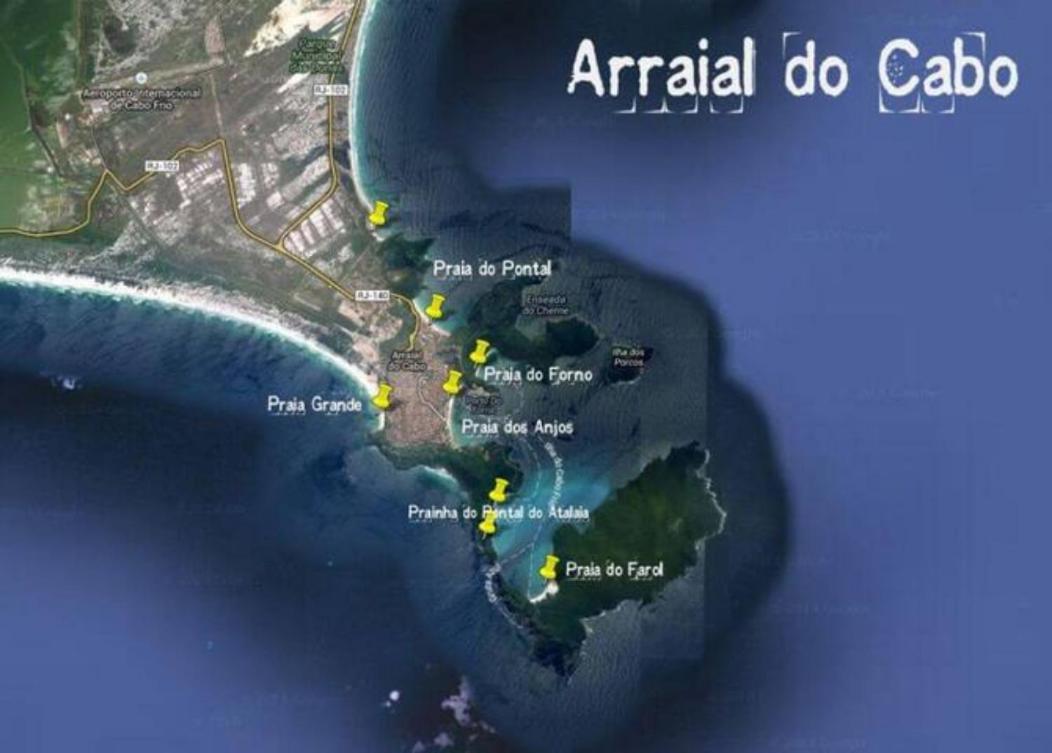 Apartamento Temporada Em Arraial Do Cabo, Villa Da Praia Acomoda Ate 8 Pessoas! Exterior photo